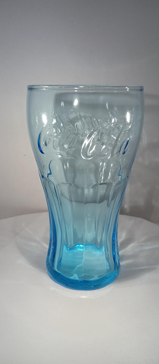 2005 - 2014 Aqua Coca-Cola Collectors Glass