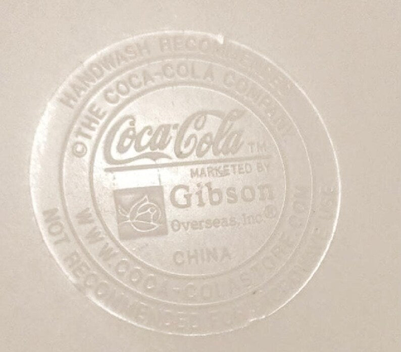 2 Coca-Cola Coasters